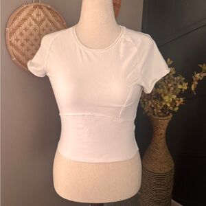 Free People We The Free White baby doll Tee